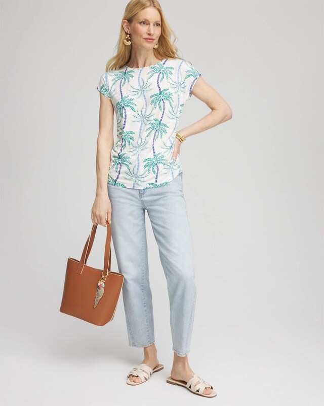 Cap Sleeve Dolman Tee - image 2